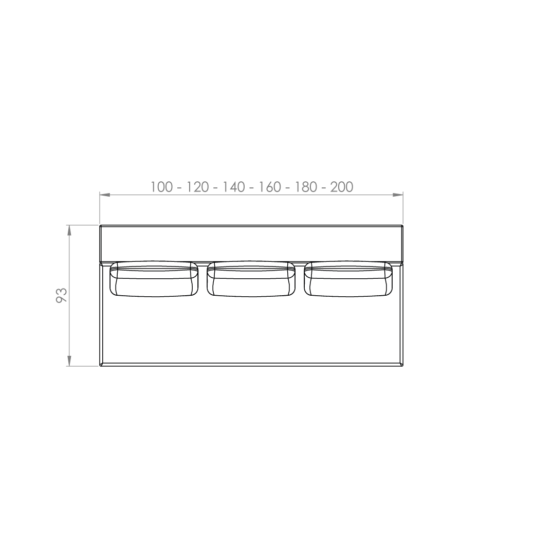 Sofá City Studio Ambientes
