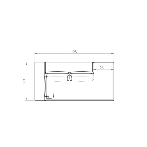 Sofá City Studio Ambientes